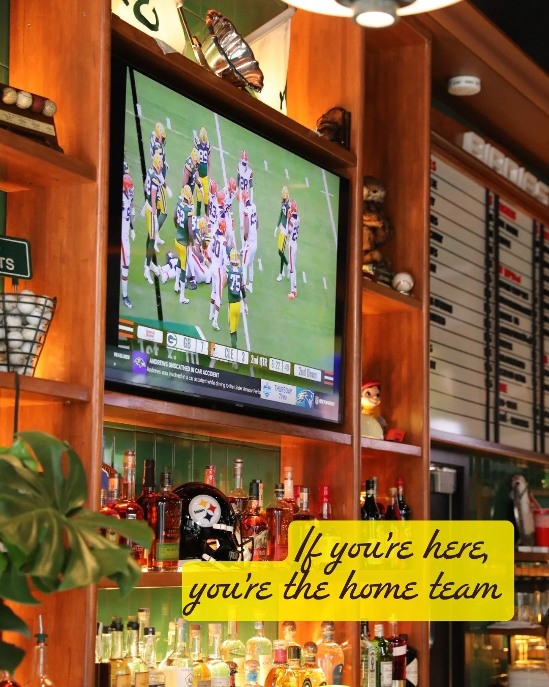 we're playing EVERY. SINGLE. GAME. 🏈 ⛳ ⚽ 🏀 ⚾