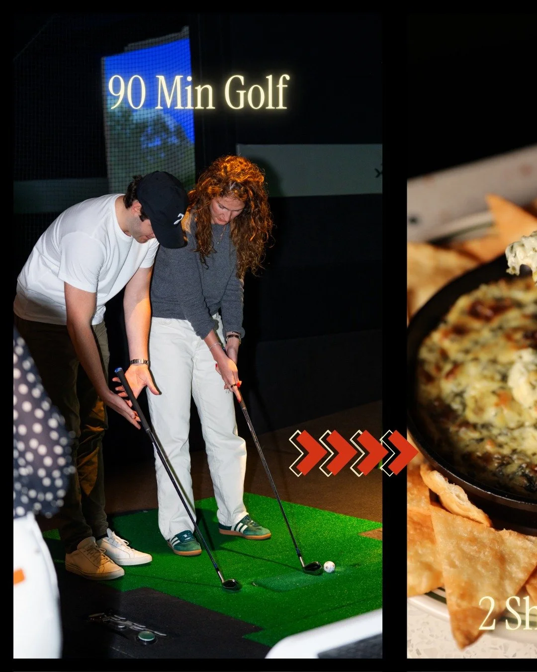 Date Night at 20% off 🌹 THIS WEEK ONLY: book now! 

#golf #nycgolf #brooklyngolf #simulatorgolf #golfimprovment #golflessons #xgolfbrooklyn #birdiessportingclub #golfing #golfer #golfers