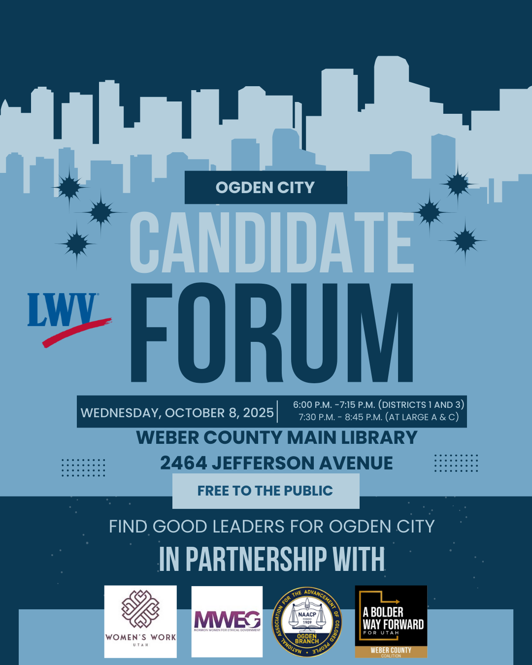 Ogden City Candidate Forum
