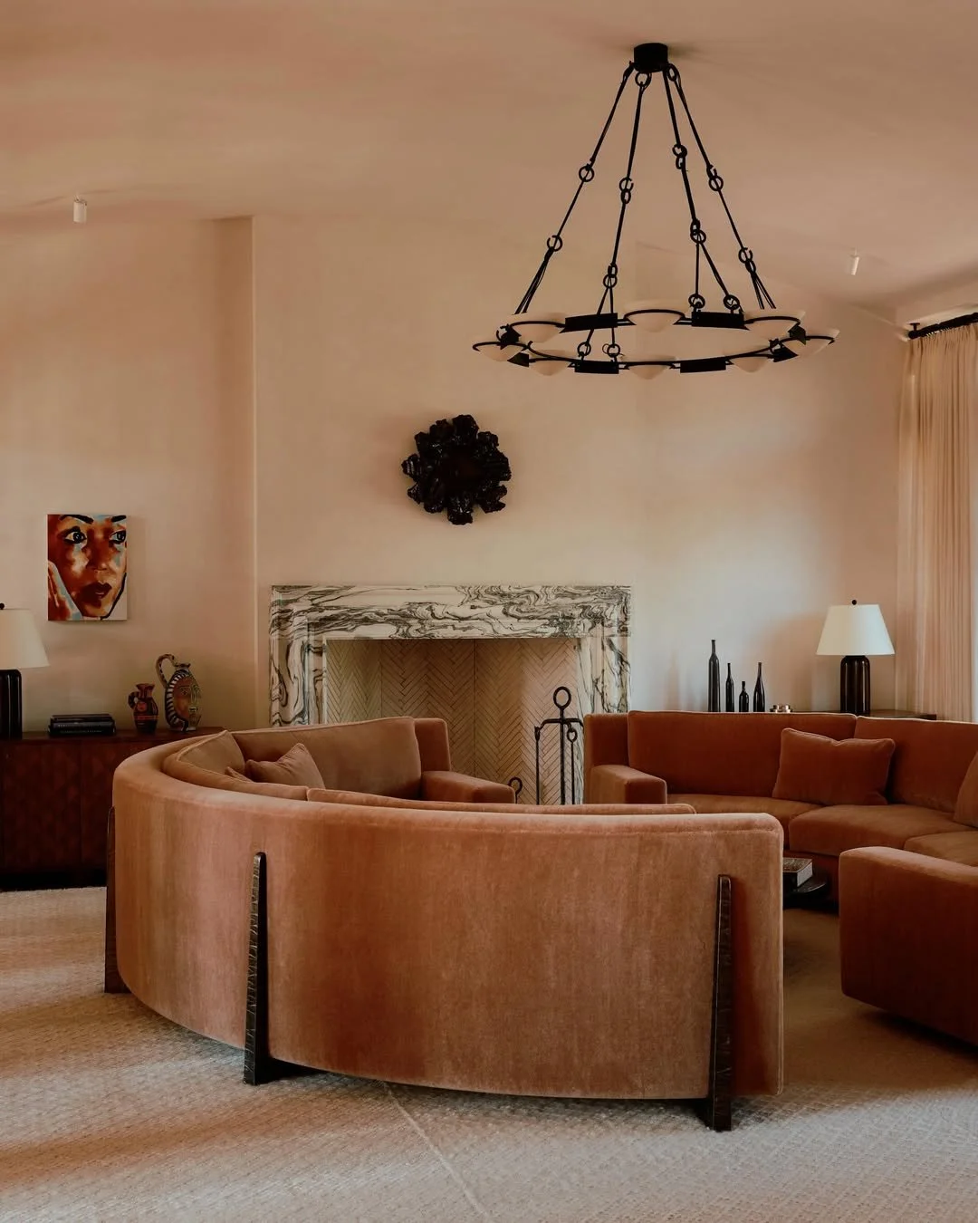 New work for @bosstudio as seen in @archdigest. Styling be me. Beautifully captured by @william.jess.laird.

Every detail of this breathtaking home is considered and elegant. The rooms are punctuated by artisanal furniture and objects that feel like 