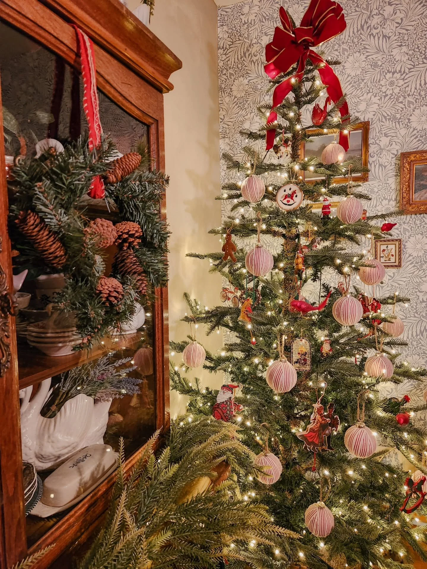 I didn&rsquo;t set out to create a themed tree. I just let the thrift stores decide for me.

Every ornament here has lived a life before mine, passed down, donated, forgotten, rediscovered. And that&rsquo;s my favorite part. There&rsquo;s something r