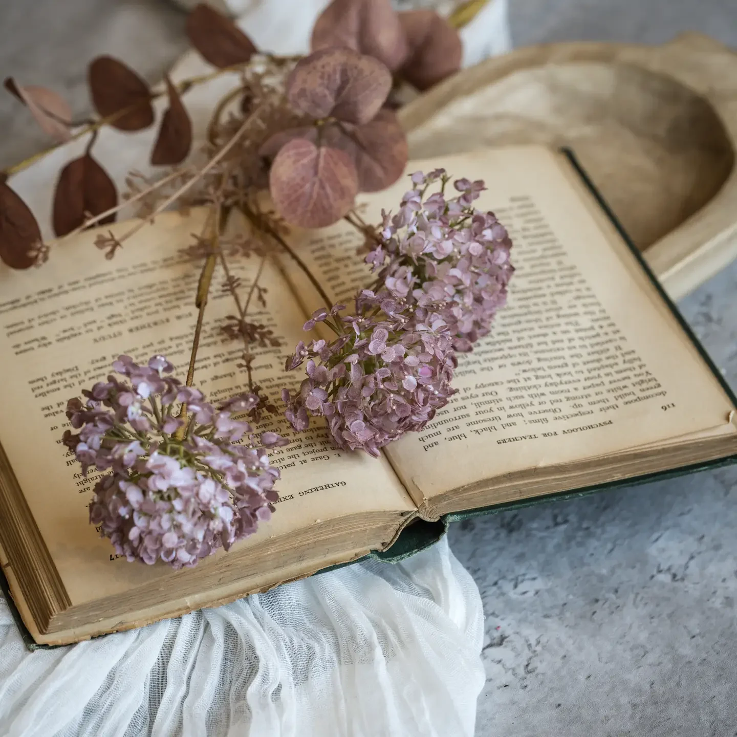 Dusty Purple Wildflower Spray (20.5")