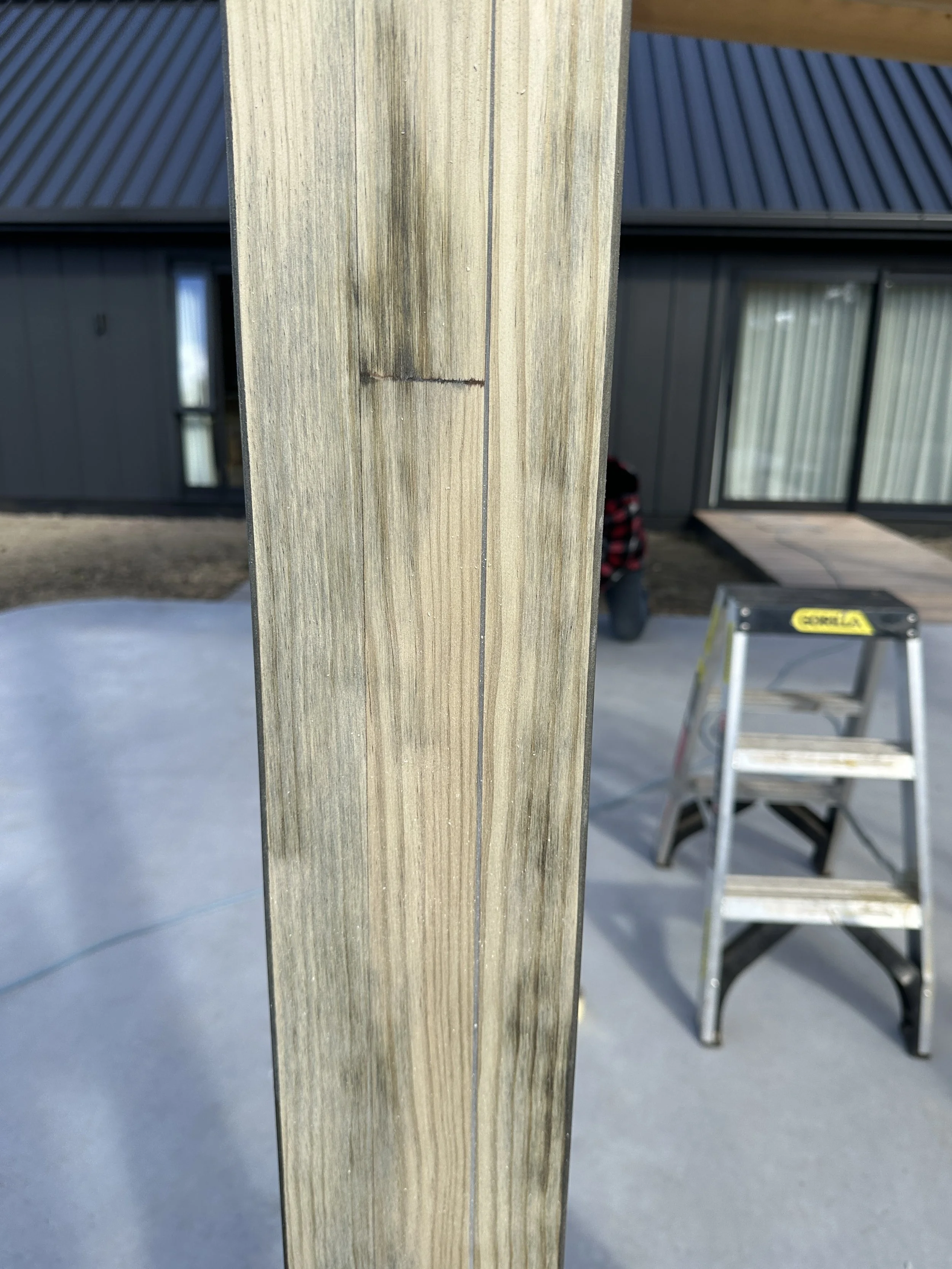 Repaired vertical checking