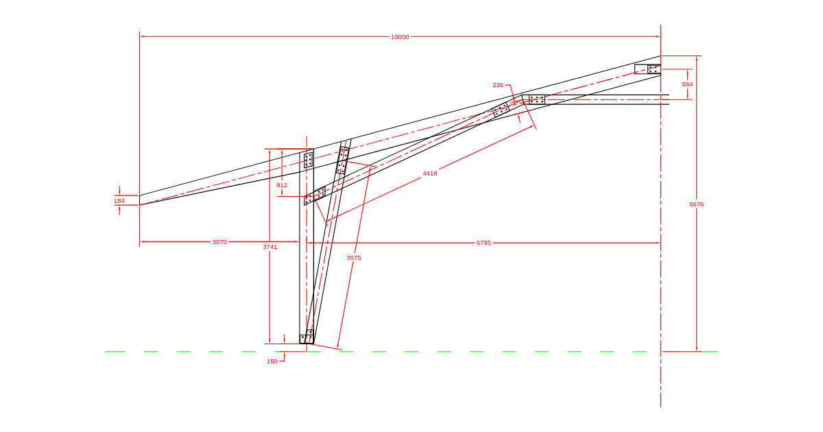 Mass timber portal
