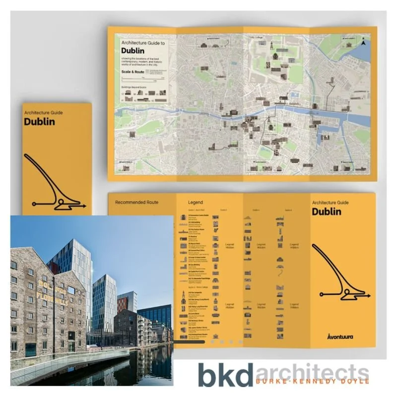 Delighted to see BKD's Boland's Mills development listed on the Åvontuura Architecture Guide to Dublin Map! 