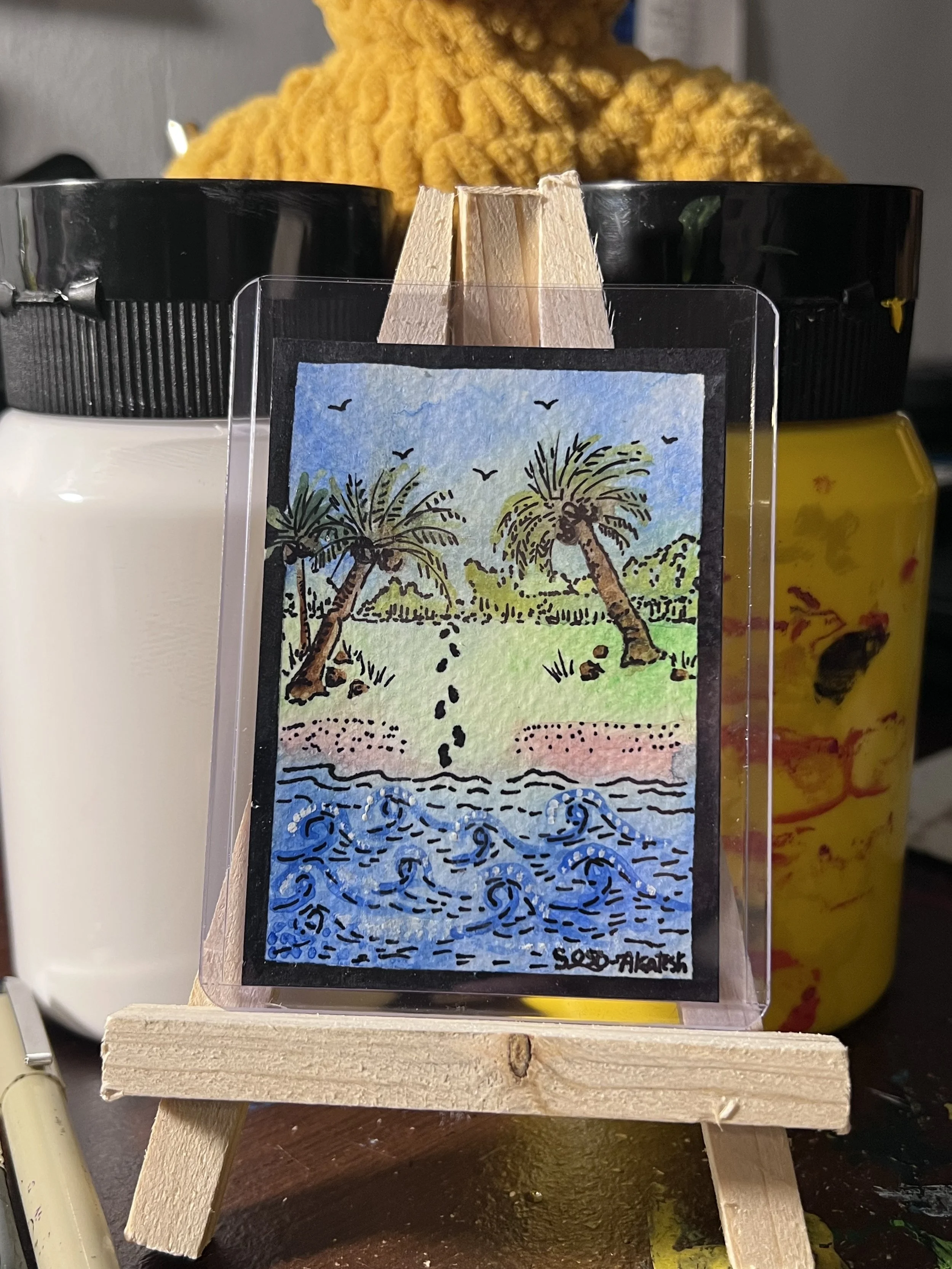 ACEO “Somewhere Else” 2025