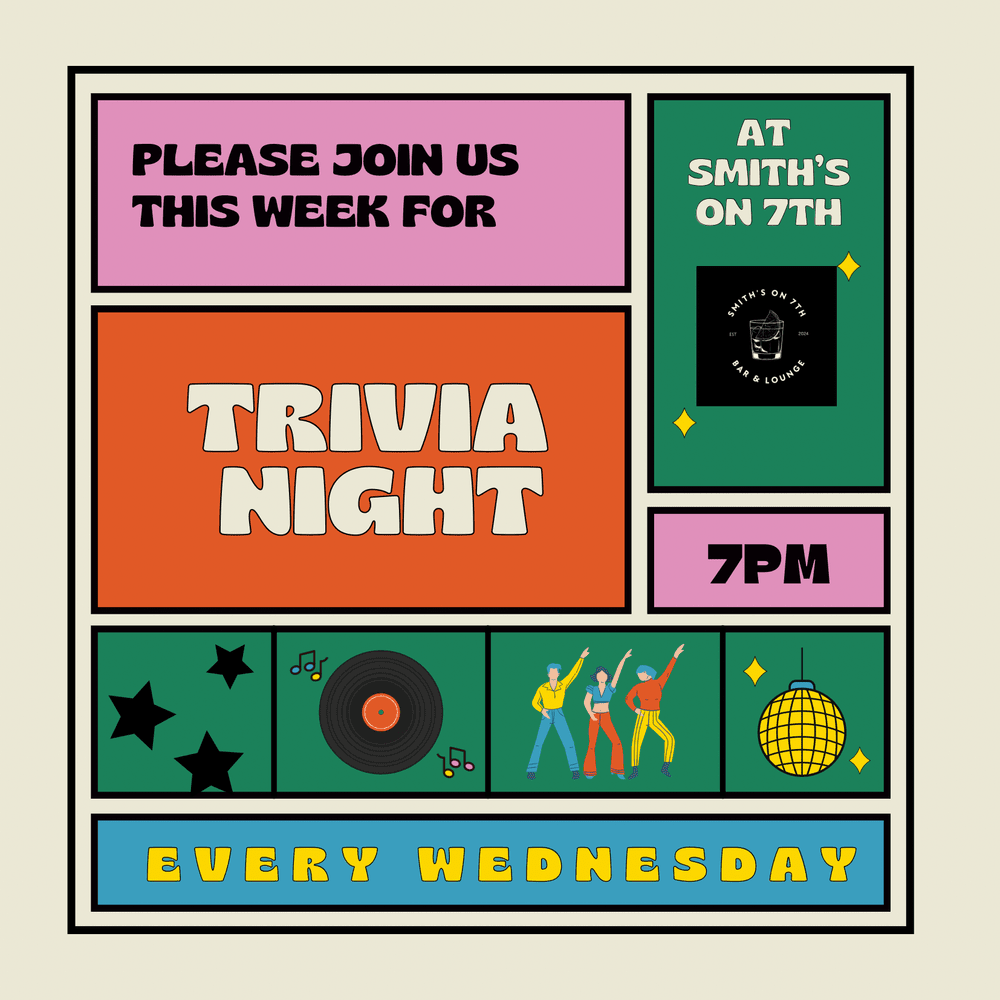 Trivia Night flyer