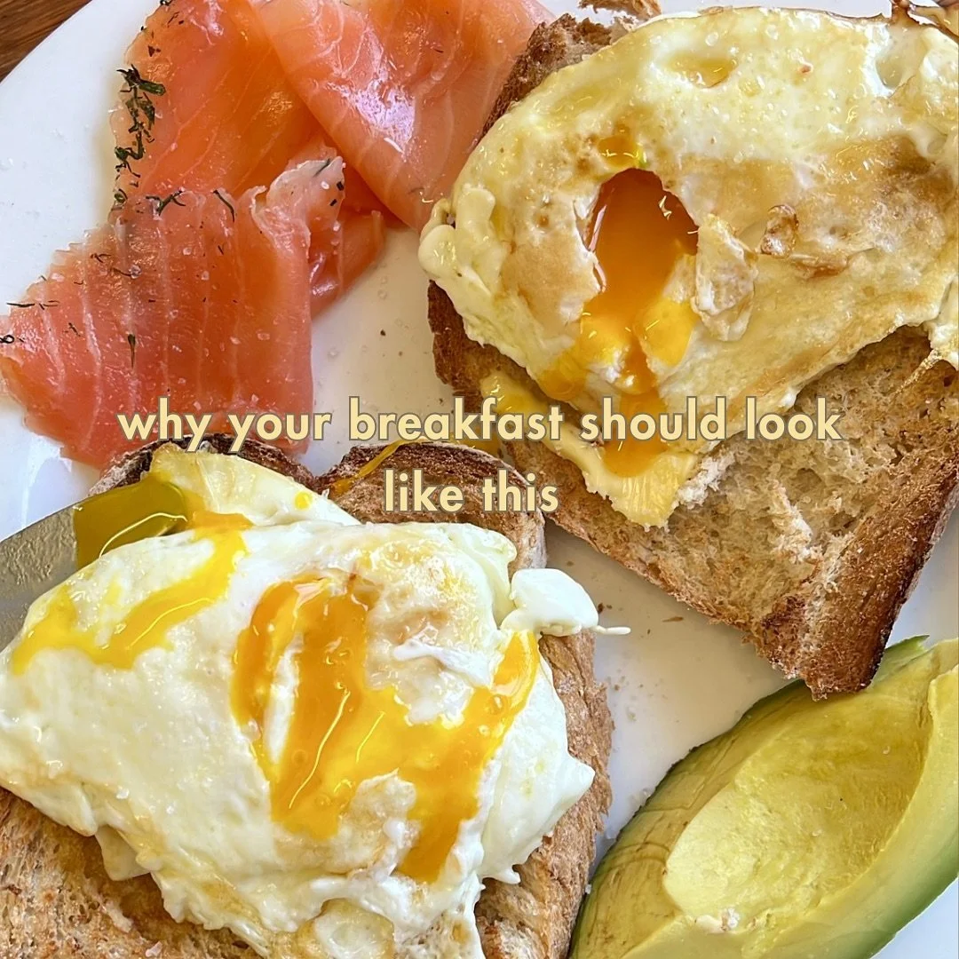 PROTEIN 👏 CARBS 👏 FATS 👏

Goodbye fruit smoothies, hello big breakies. 

Your first meal of the day is going to set you up for success or set you up for failure. Make sure you&rsquo;re including all 3 macronutrients in your breakfast to keep you e