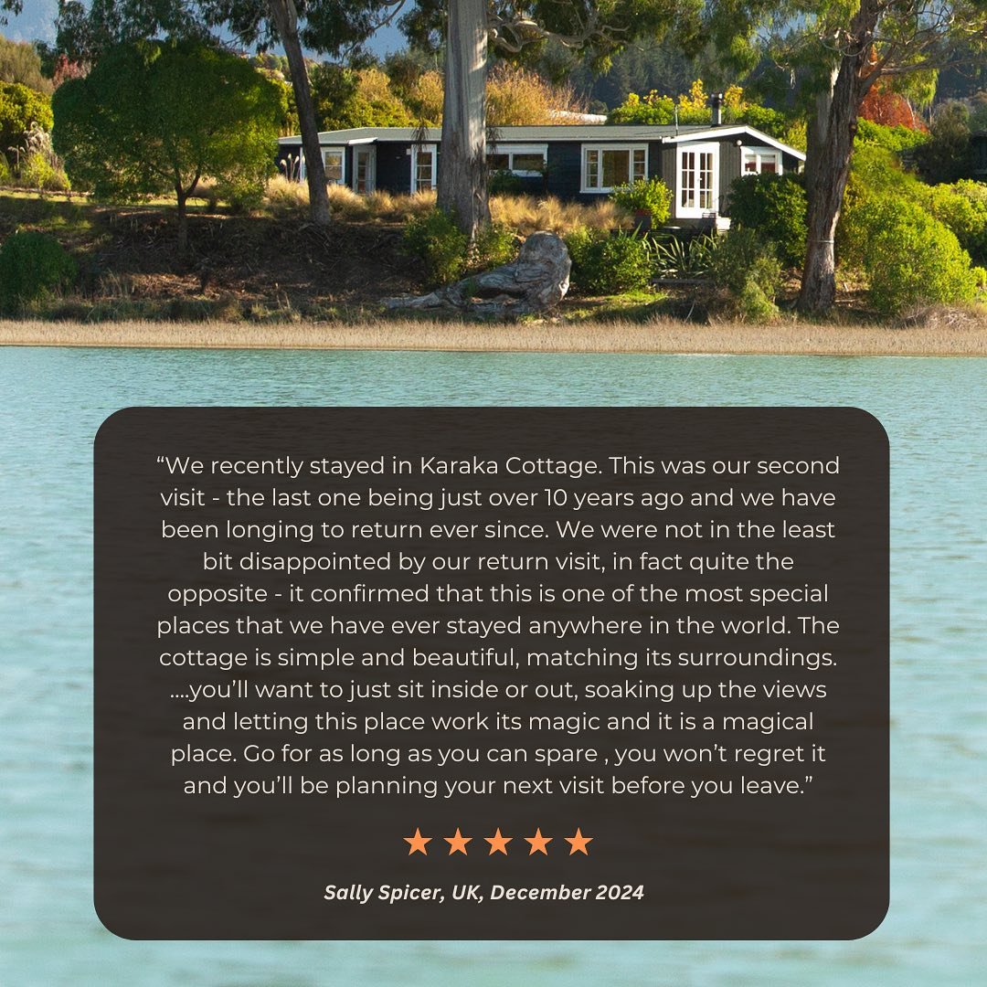 We got this lovely Google review this morning from a recent guest. Too good not to share!
