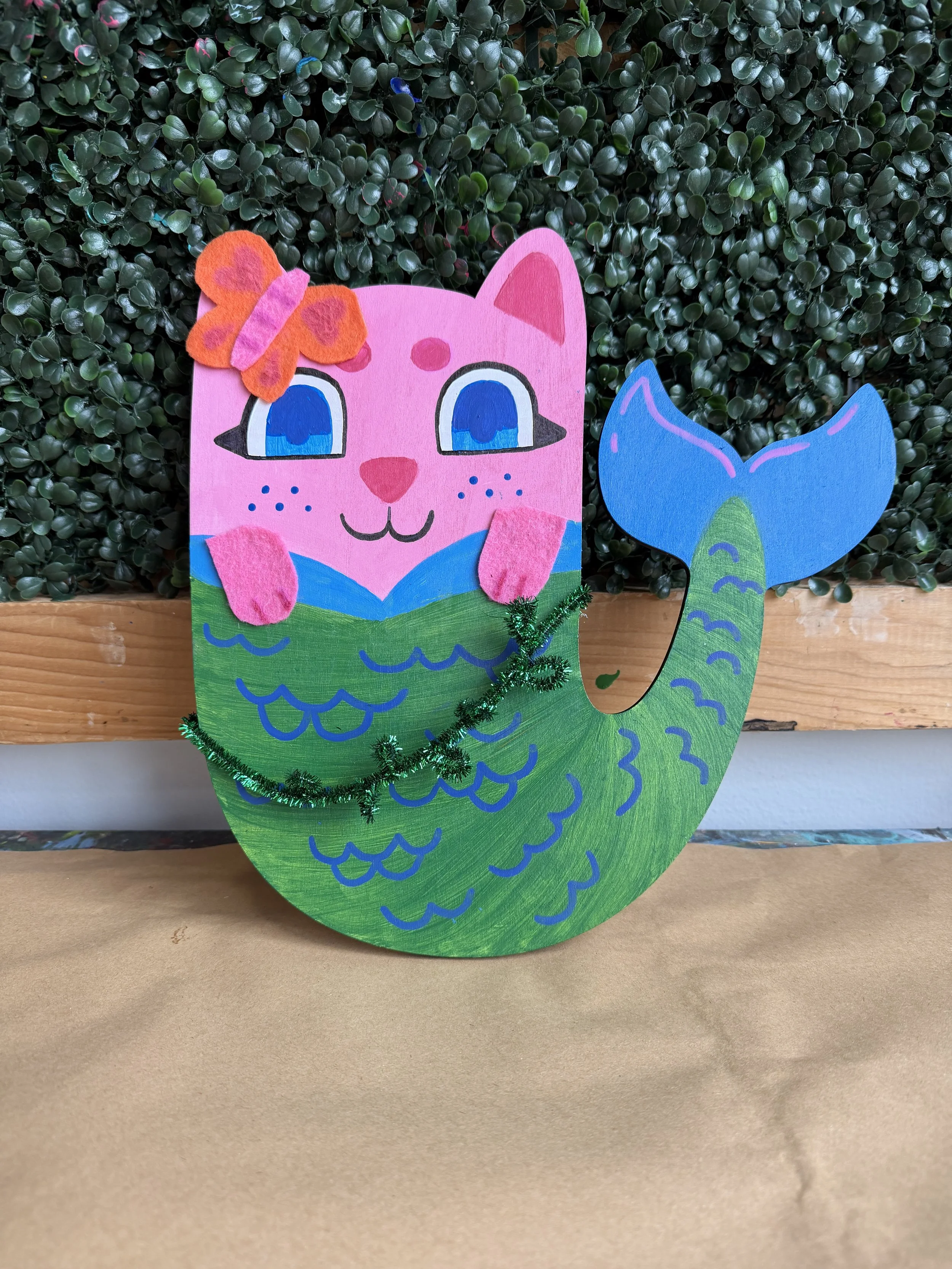 Cat Mermaid Example of Animal Shapes
