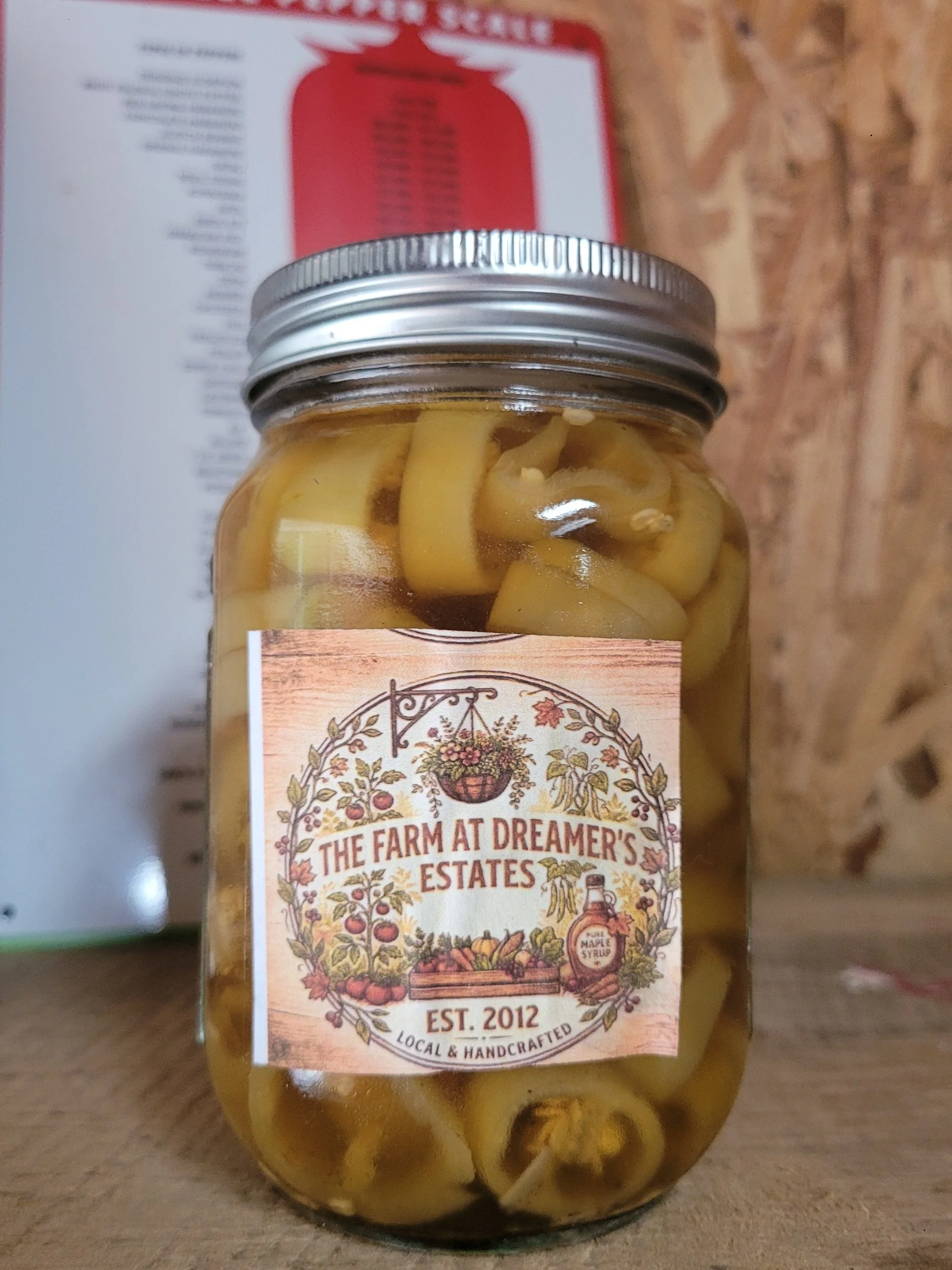 Pickled Banana Peppers
