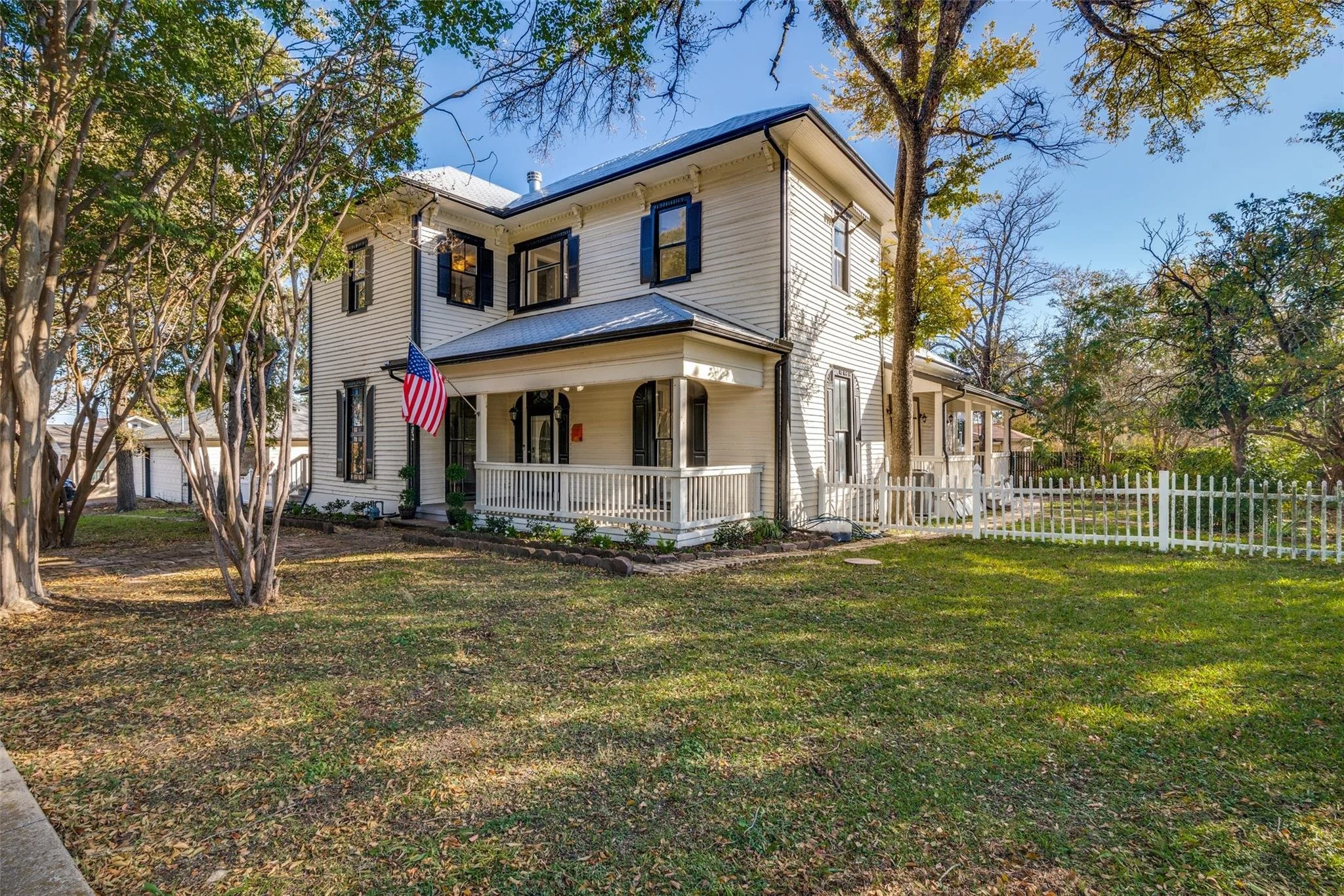 Historic home with patio and huge yard
