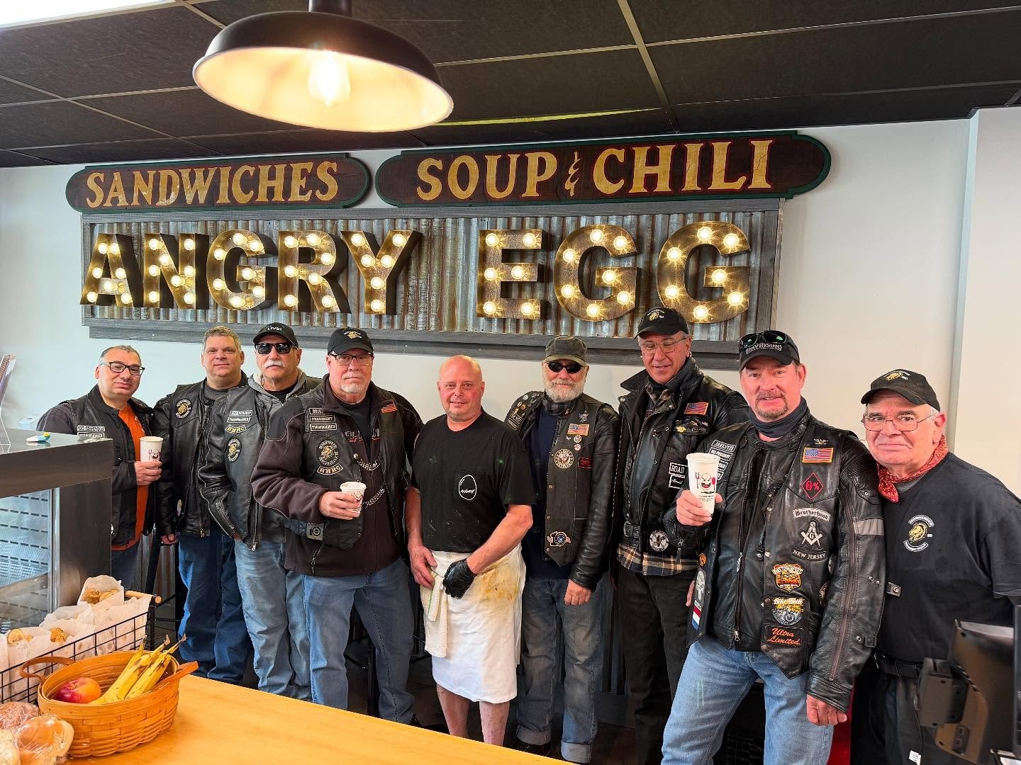 Thanks so much for coming in for Horseneck motorcycle club! 🏍️ see you guys soon!