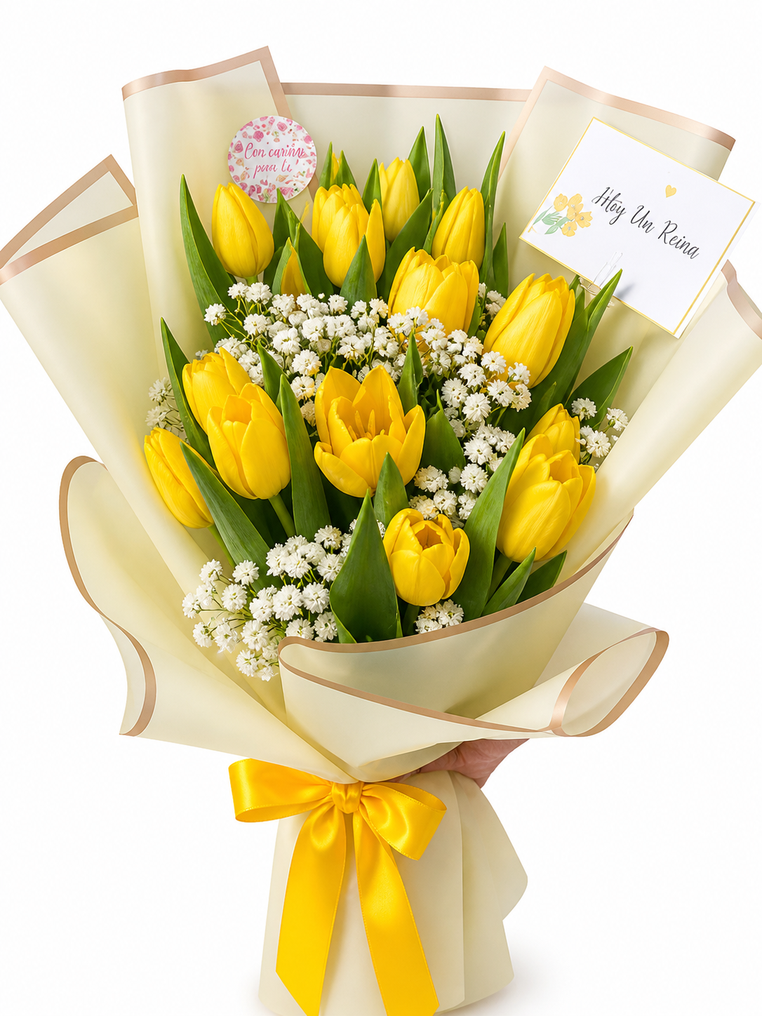 Sunny Tulips Bouquet