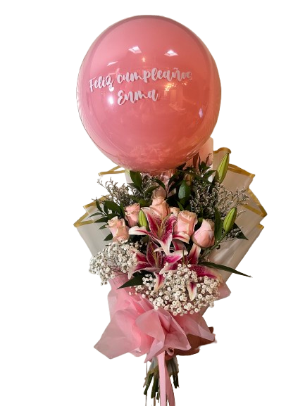 Pink Birthday Bouquet