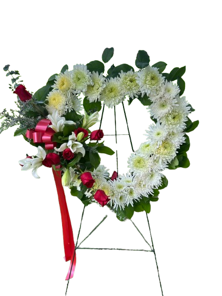Eternal Love Heart Wreath