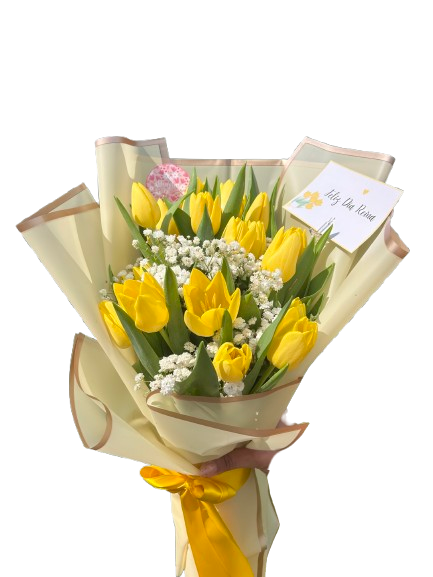 Sunny Tulips Bouquet