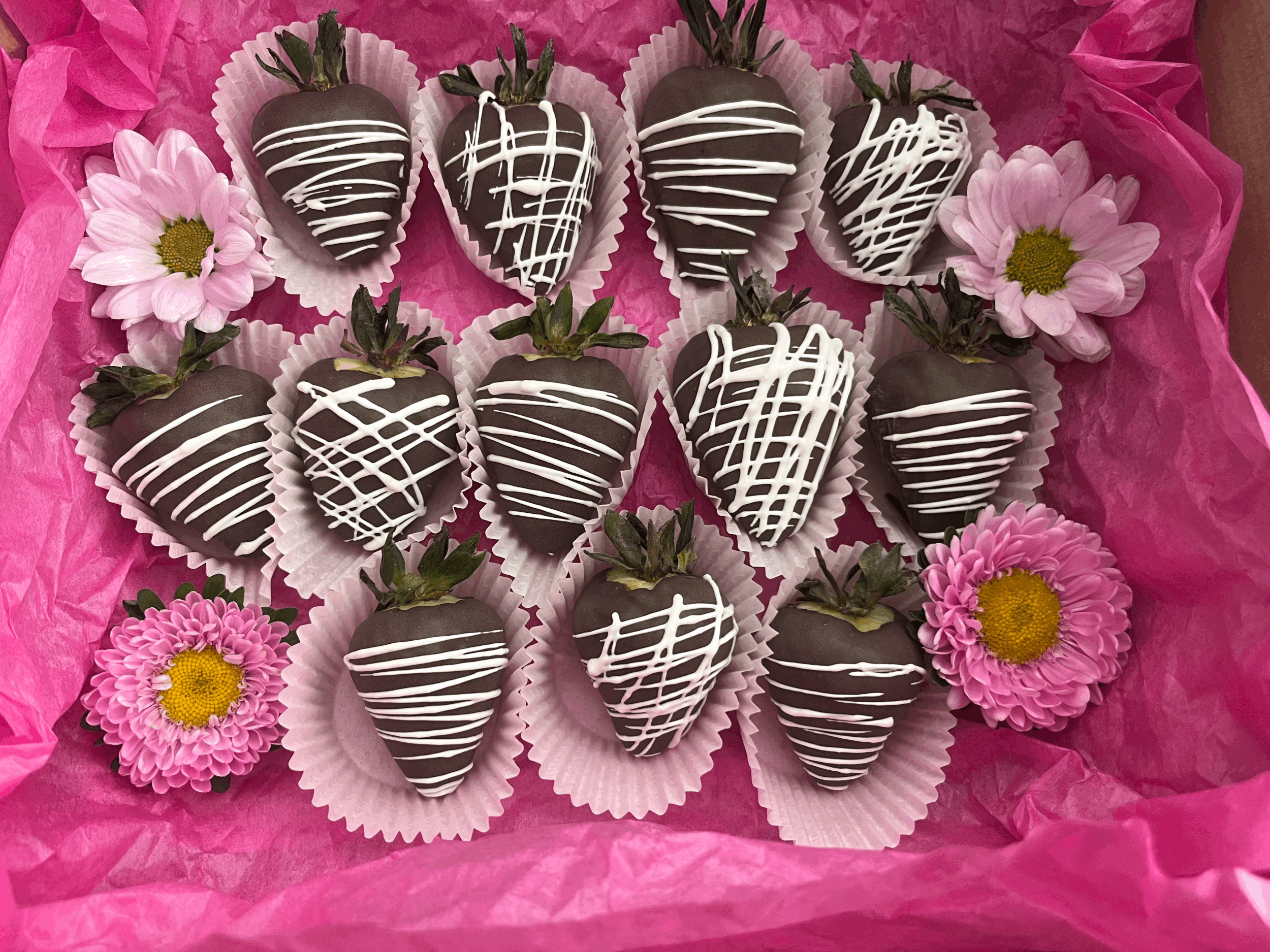 1/2 Dozen Chocolate-Covered Strawberries