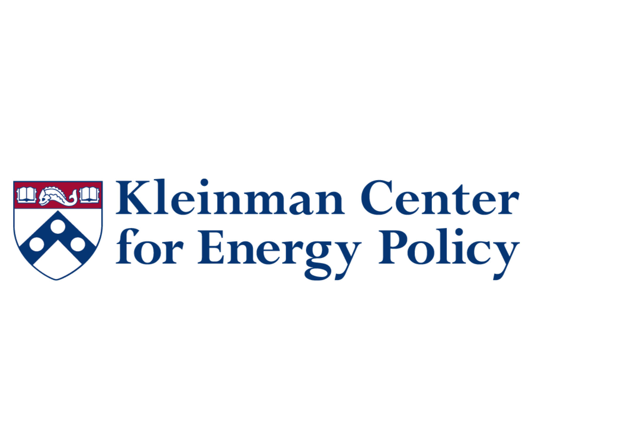 Kleinman Center for Energy Policy logo with shield emblem and text.