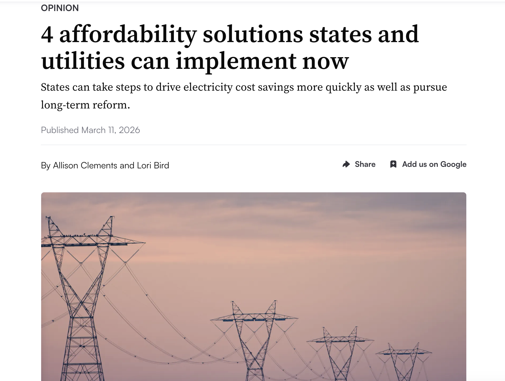 4 affordability solutions states and utilities can implement now
