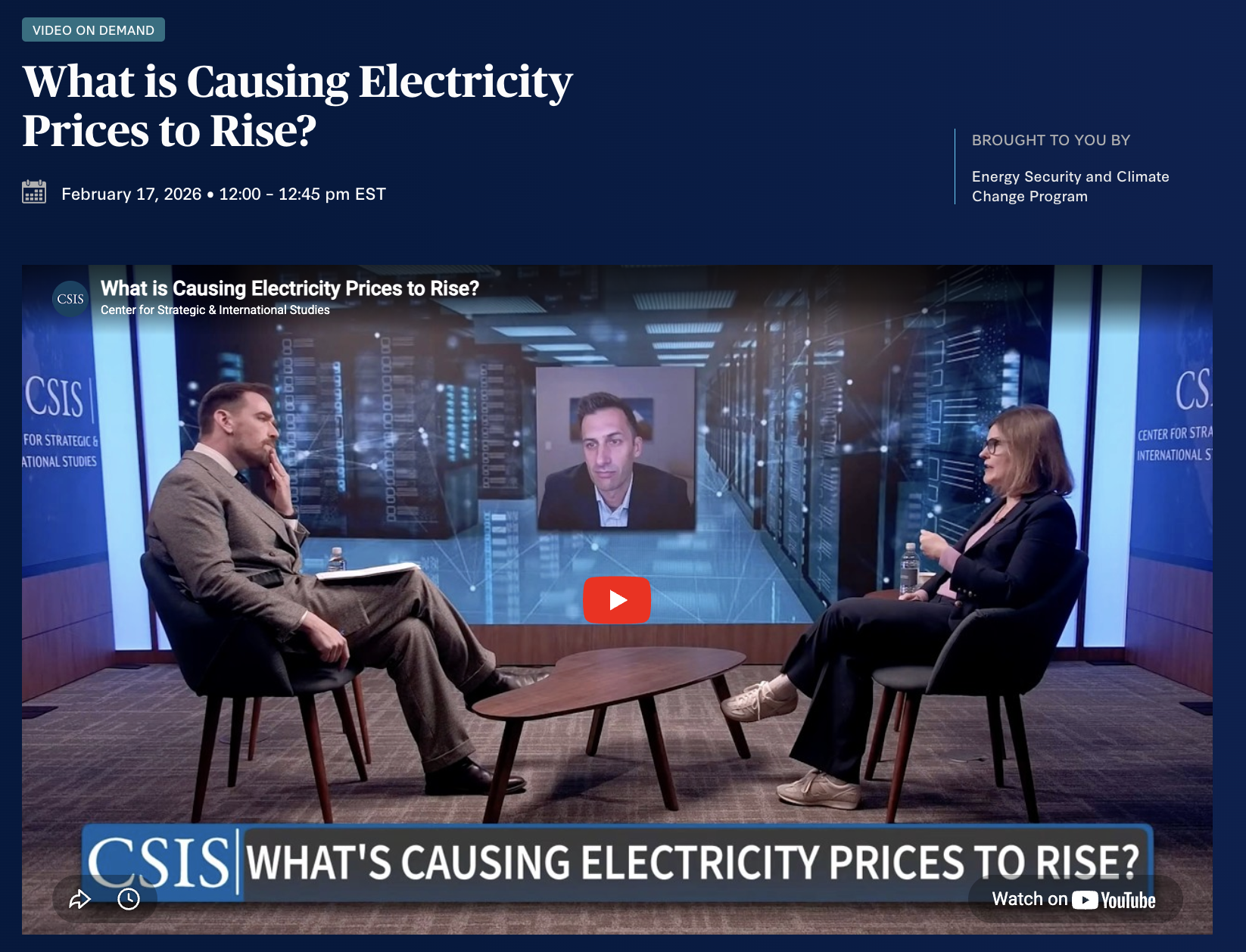 What is Causing Electricity Prices to Rise?