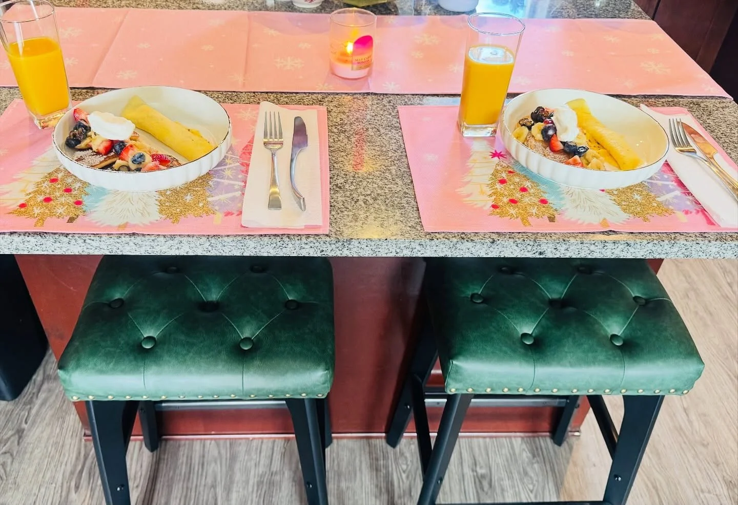 Are there some benefits to being married to Ms.  Darlin? 
Yes. 
Do those benefits cease to exist when her alter ego &lsquo;Tennessee Tornado&rsquo; comes out? 
I think the answer is also yes.

#sorry #thekitchenisamessbutthefoodisgood