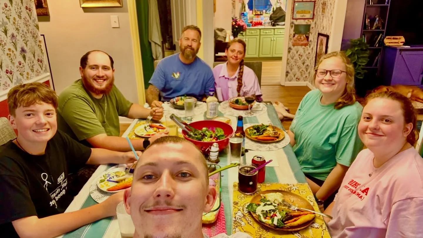 Im as close to happy as I think I can get. 
The laughter and chatter through the house does give me a warm feeling in my heart. Bubby would be so happy we&rsquo;re all spending the evening together. 💜