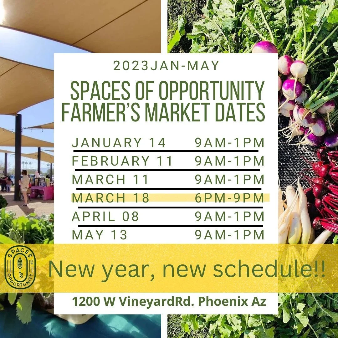 Spaces Of Opportunity Farmer's Market