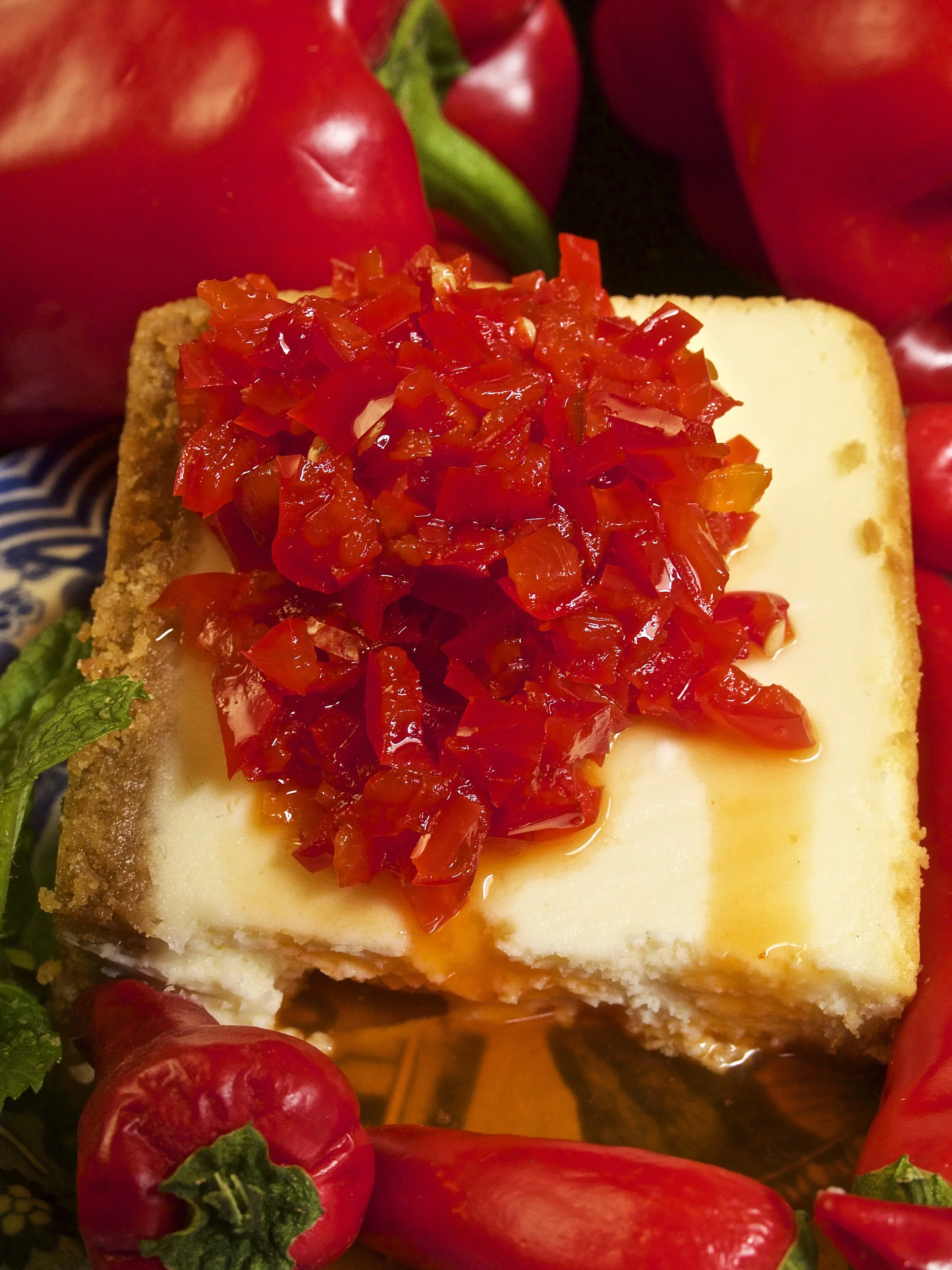 Red Pepper Chile Jam from Chef Molly Beverly can take your sandwich, toast, or taco game to the next level.