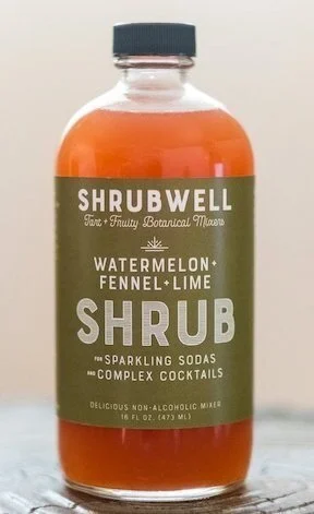 Shrubwell’s Watermelon Fennel Lime Shrub