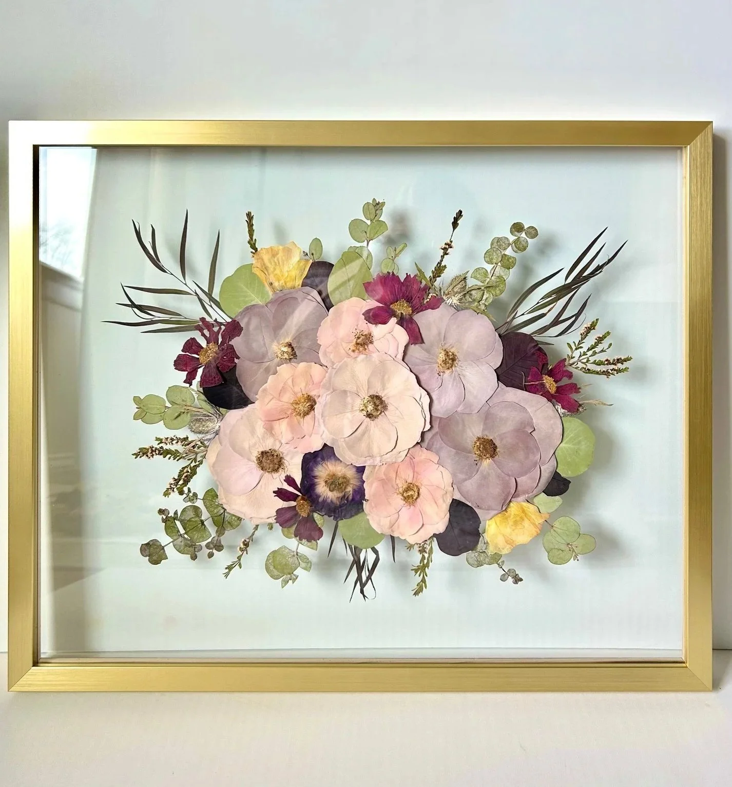 16X20" GOLD, double glass
