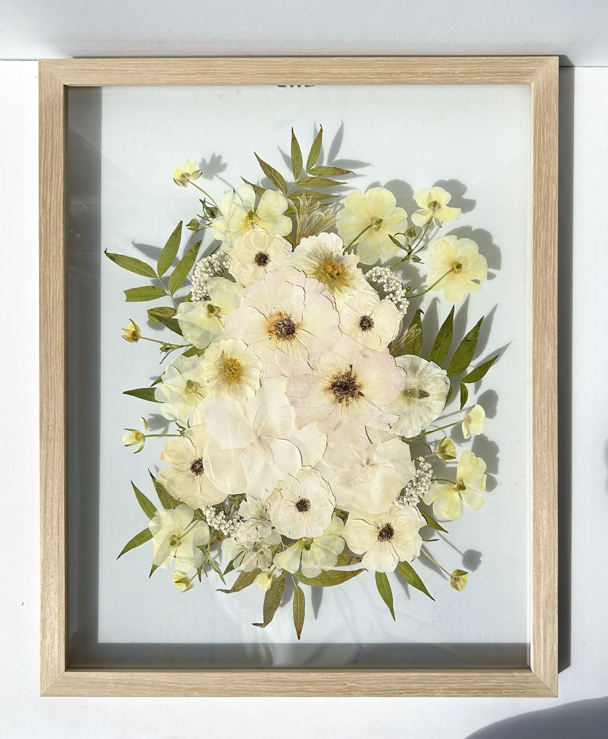 16X20" NATURAL WOOD, double glass