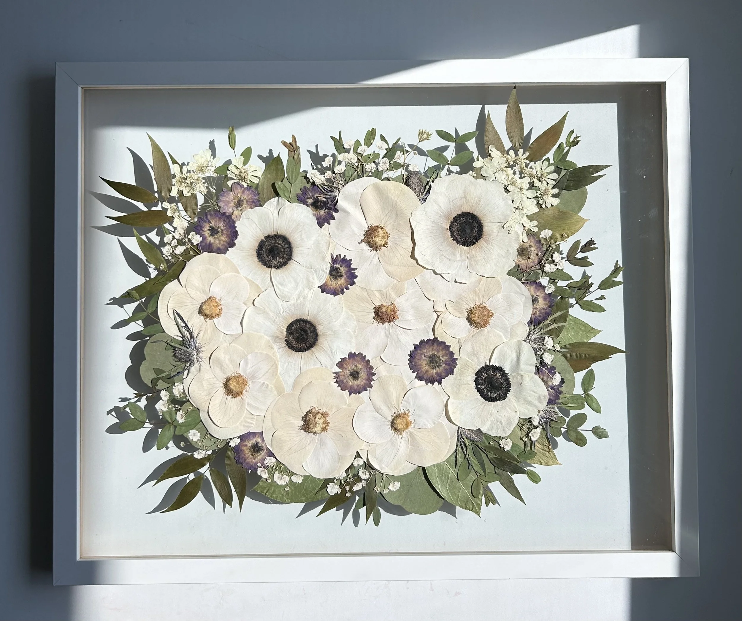 16X20" SOLID WHITE, double glass