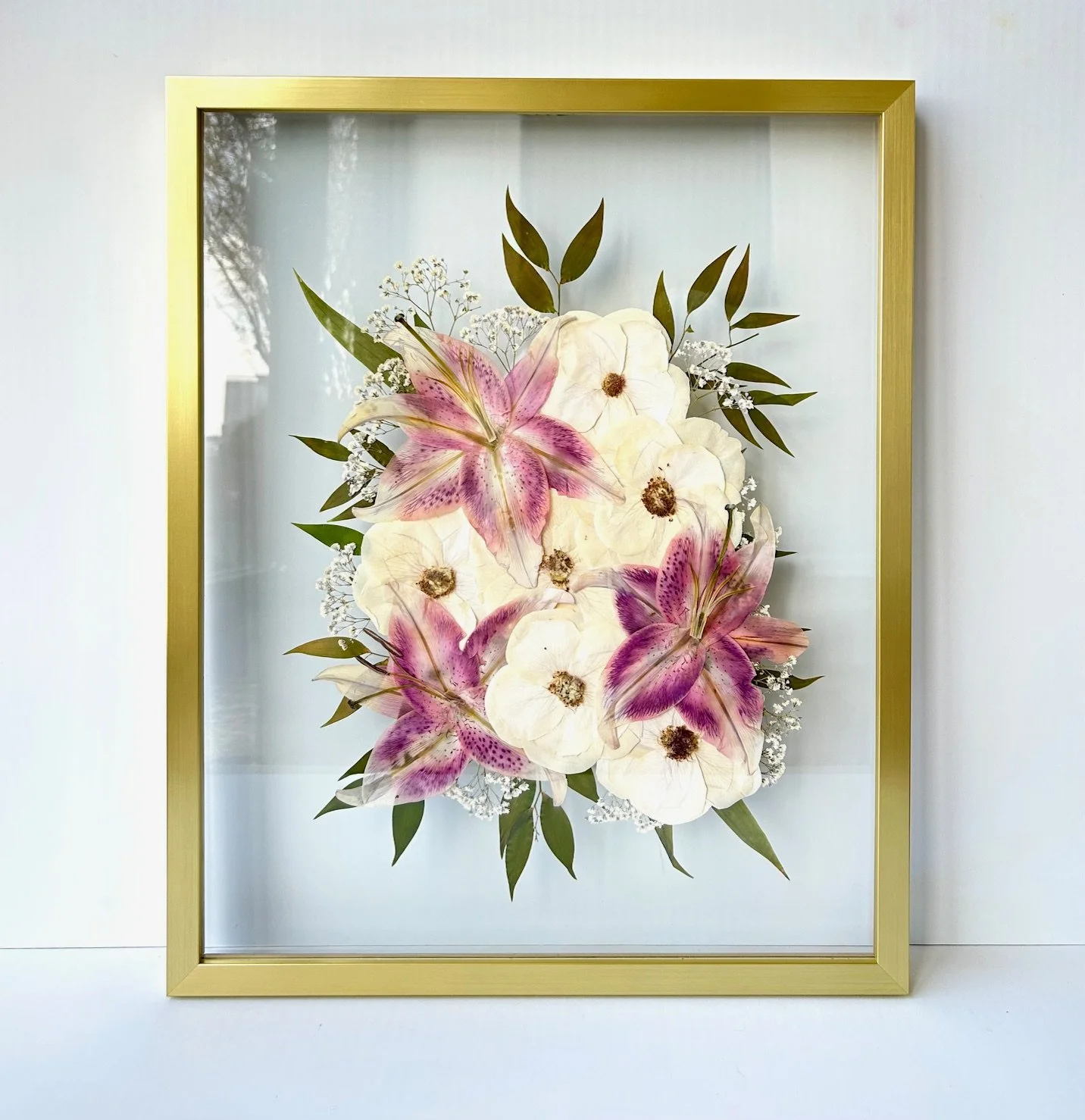 16X20" GOLD, double glass