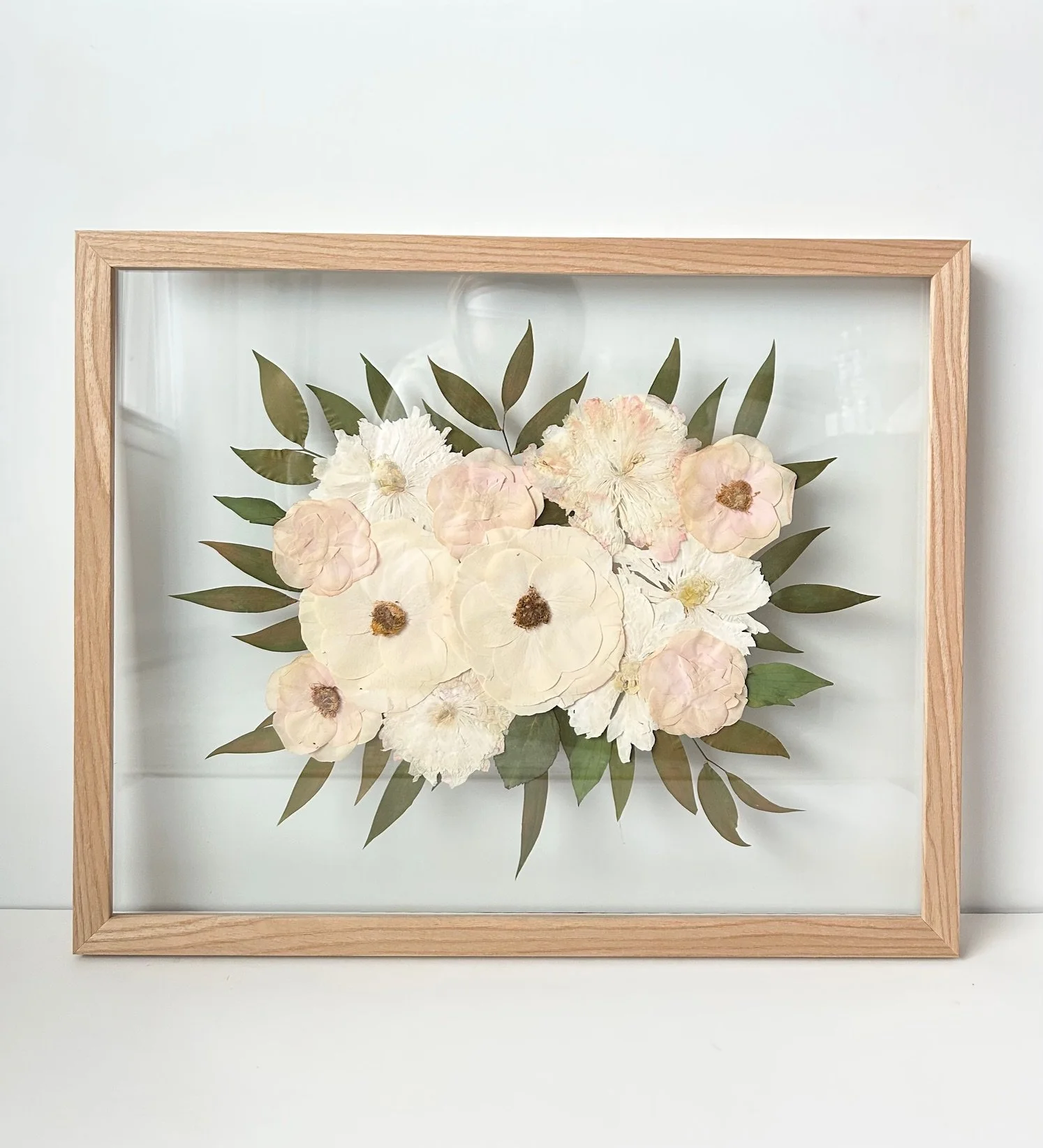 16X20" NATURAL WOOD, double glass