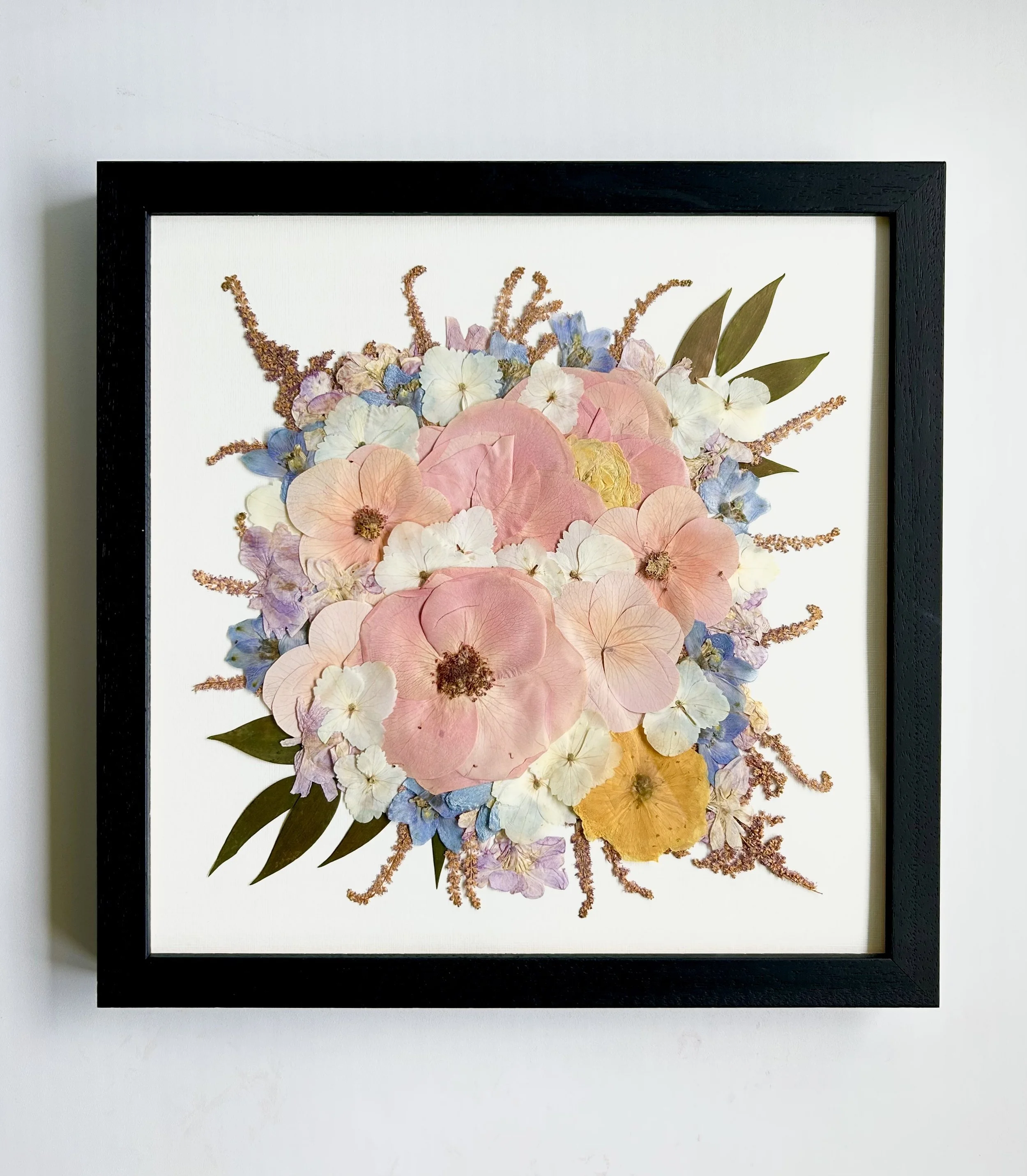 12x12" WOODEN BLACK, linen paperbacking