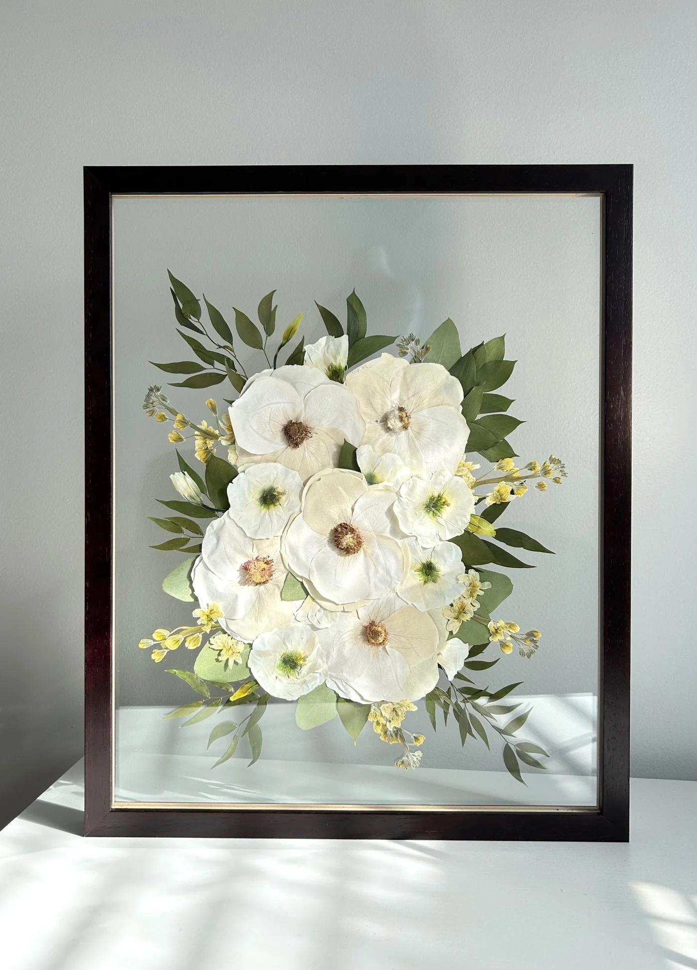 16X20" EXPRESSO BROWN, double glass