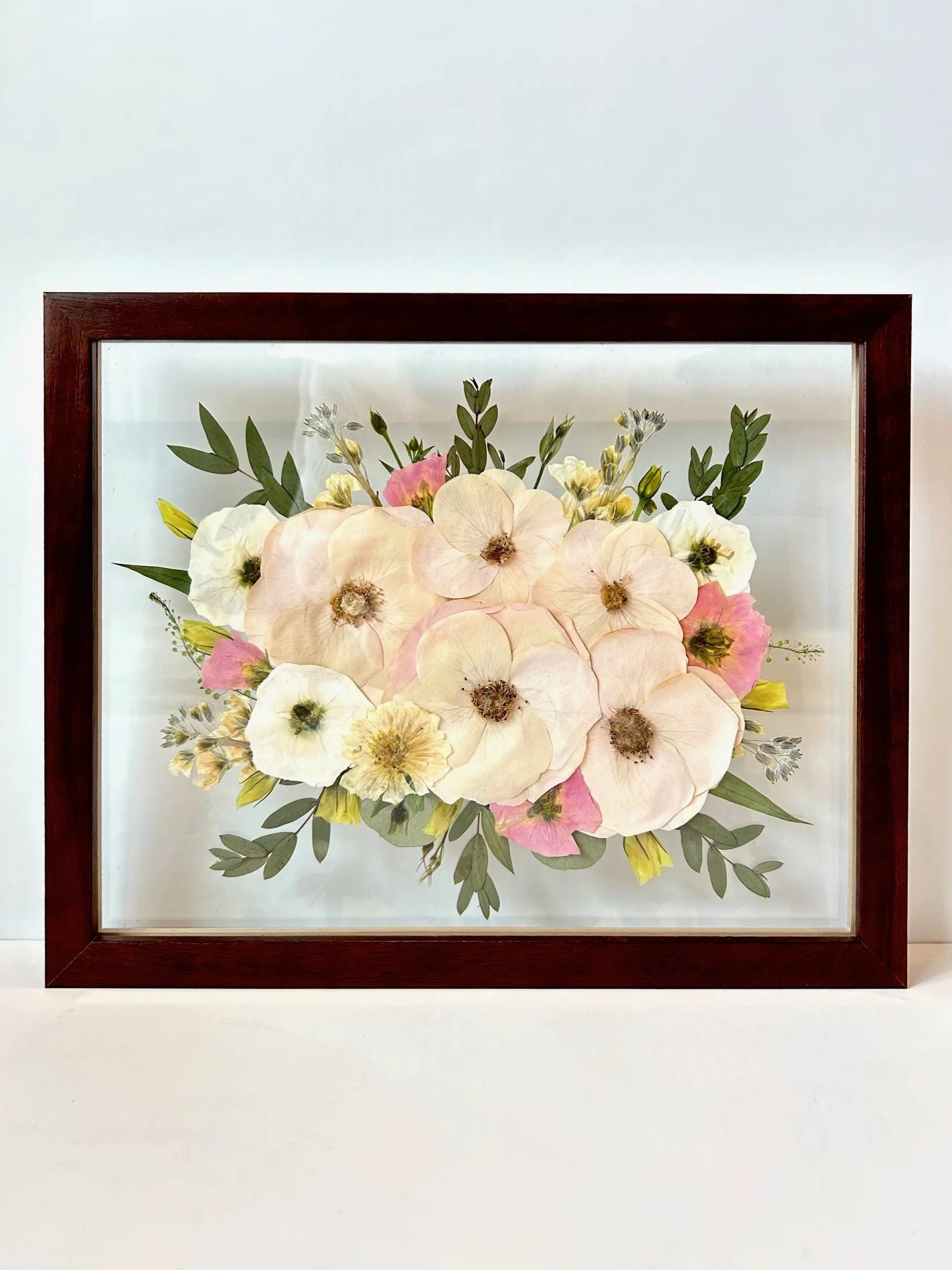 11X14" NATURAL WOOD, double glass