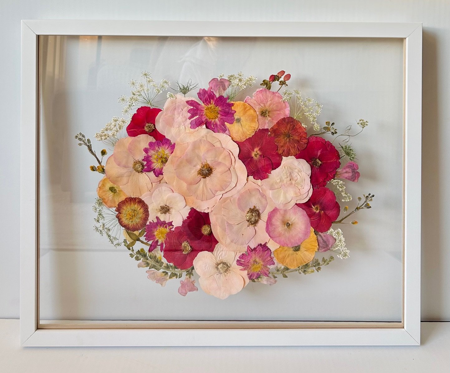 16X20" SOLID WHITE, double glass