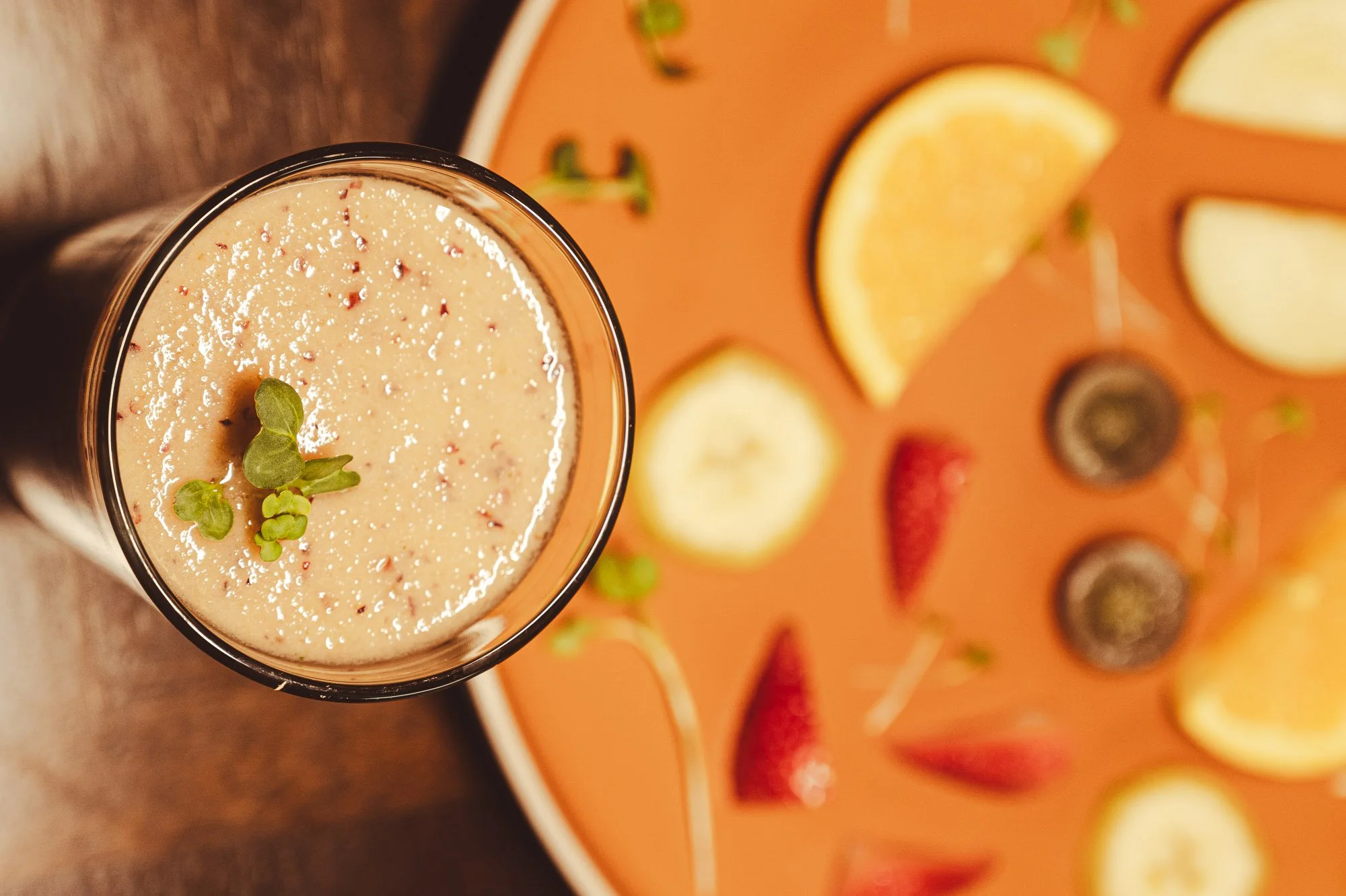Smoothie with Microgreens — KIJANIPRINT MICROFARM