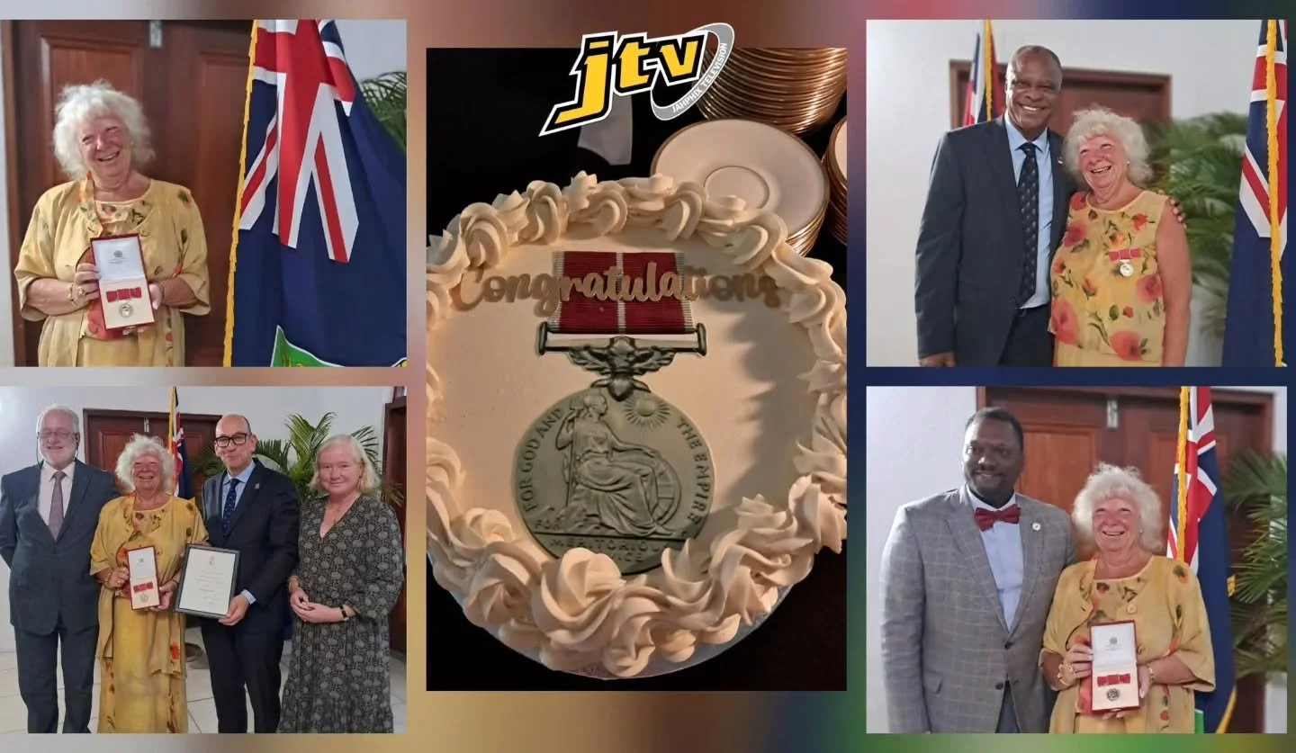 We are very proud of Quiz Mistress Mrs. Julie Cooper&mdash;who has received the British Empire Medal (BEM) as the sole honoree from the BVI.