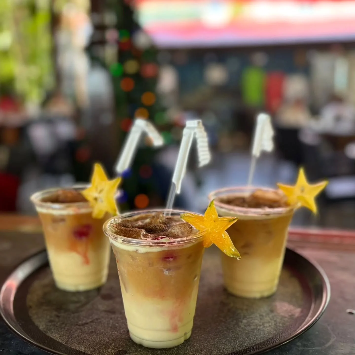 Turn up the tropics! 🌴 Sip on island vibes with our signature cocktails at Bamboushay Restaurant &amp; Lounge. The Painkiller: a perfect blend of pineapple, coconut, orange juice and Nutmeg is your mini-vacation in a glass. 🍹 Come chill where the d