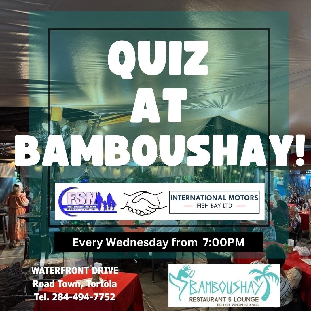 We&rsquo;re back Quizzing tonight at Bamboushay.  New Year, New Charity, New Sponsor, New Questions and for this week only, New Quiz Mistress, Julie Two will be giving your little grey cells their workout.
Our Charity is the Family Support Network an