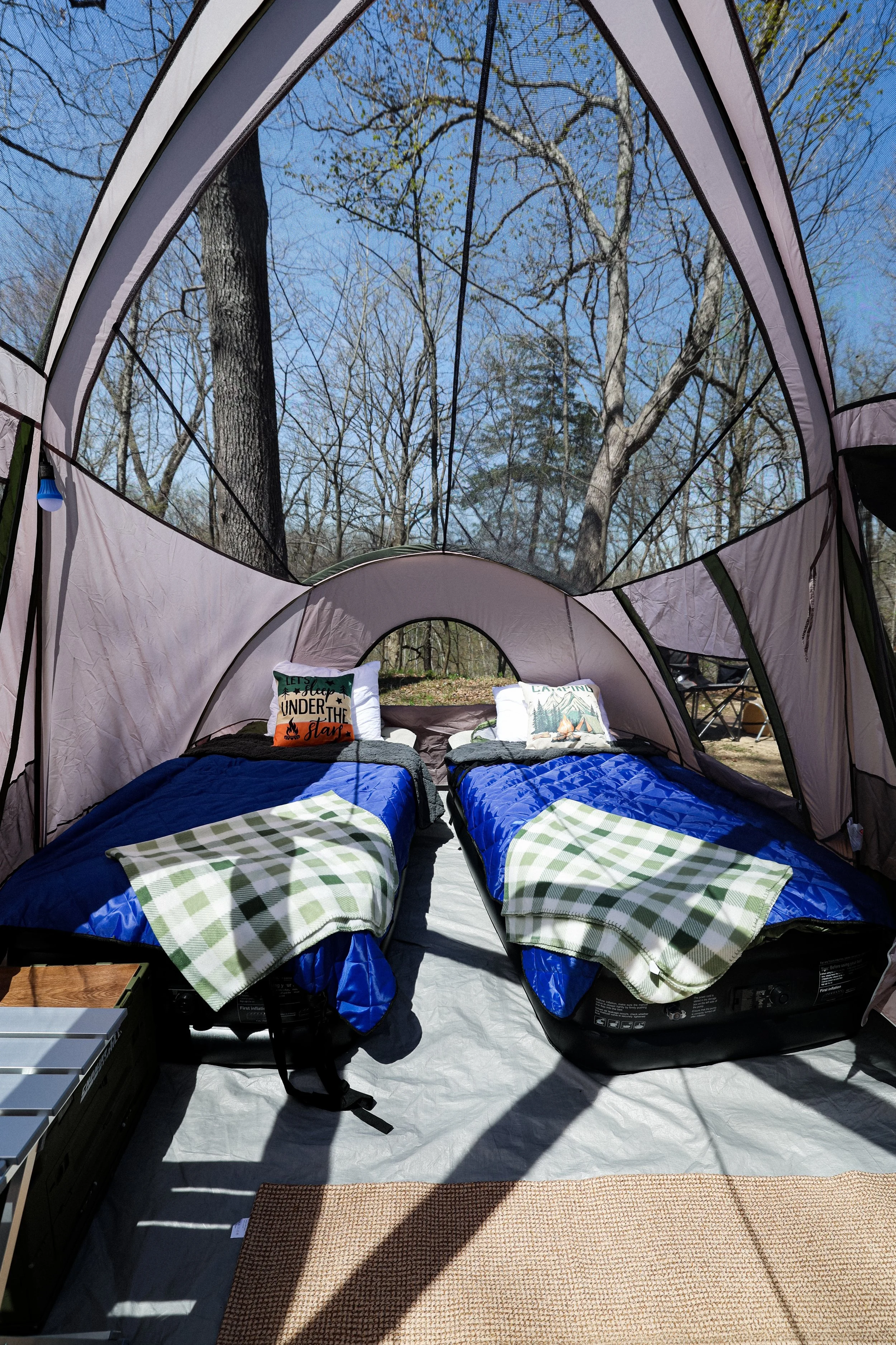 Glamping  Twins Beds 
