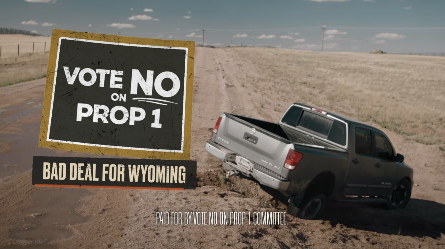"Don't leave Wyoming in a ditch!" - PA