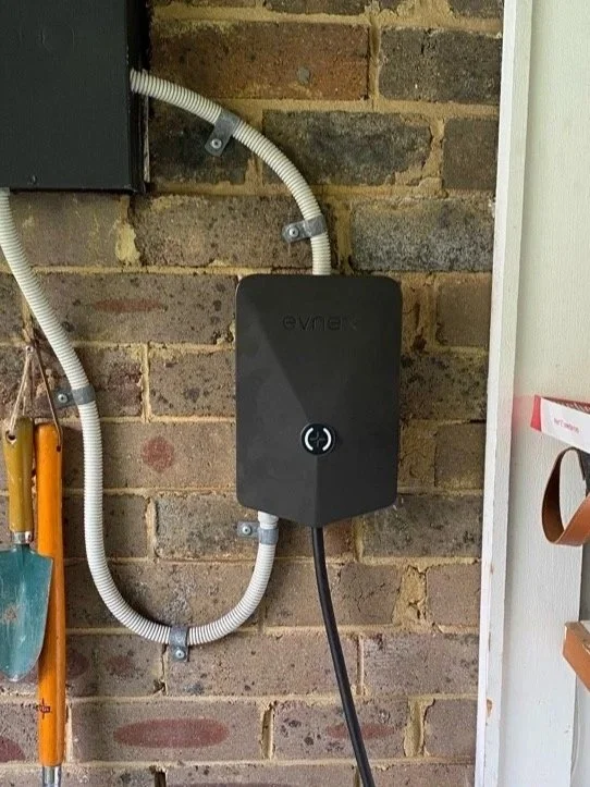 Car charger install in garage in westleigh