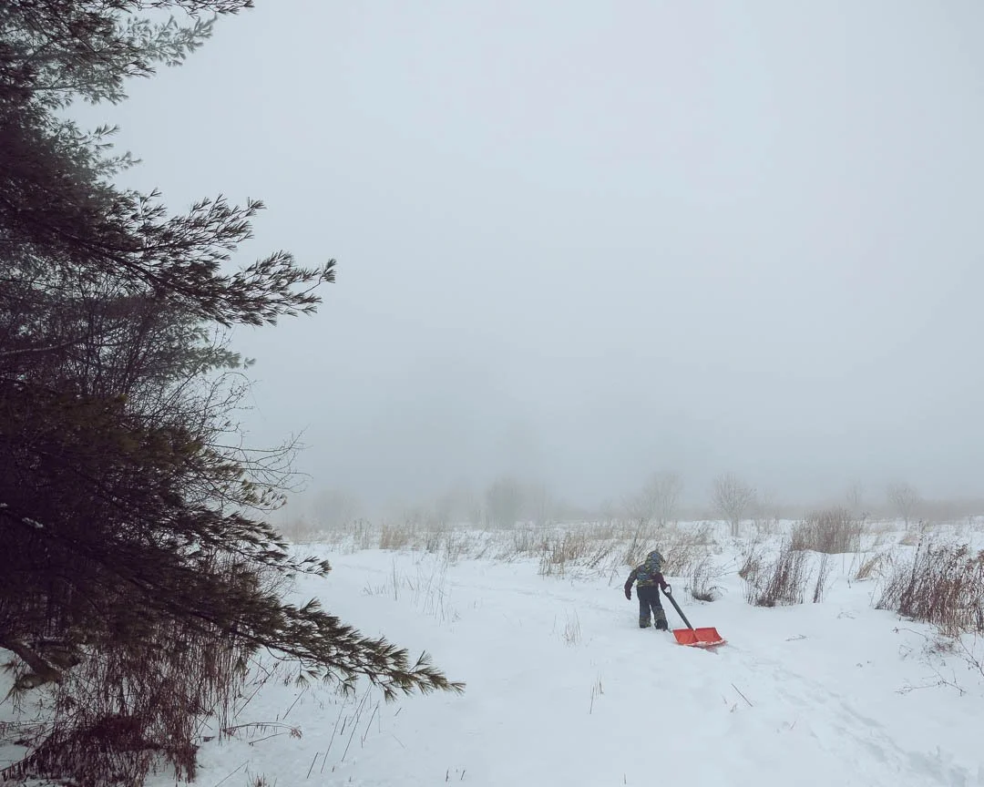 Wiping noses and donating and making snacks and scheduling protests and playing trucks and screaming into the void and giving baths and supporting community and putting on snow gear and...