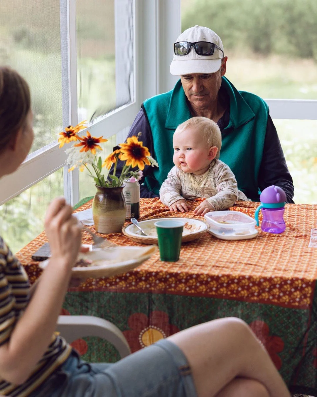 I was going to write a caption about how great extended family sessions are (which is the truth), and then I realized that all the pictures I had chosen from this session were of the same cute baby, so we're pivoting to that. This babe was 9 months o
