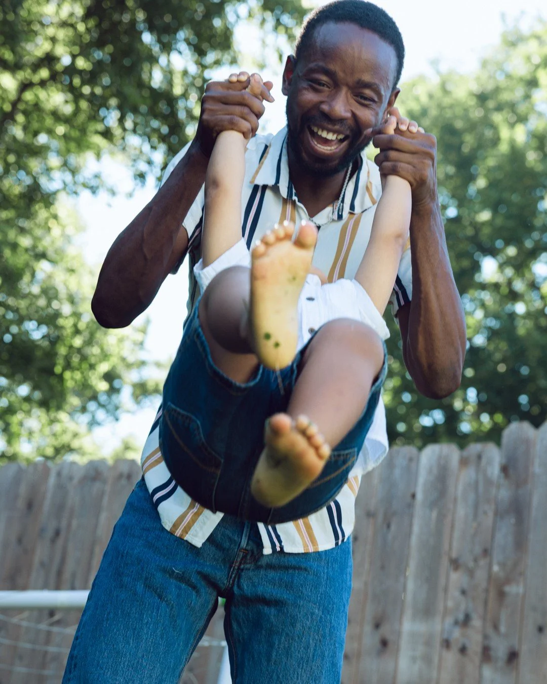 My job, when I walk into a family's life, is to find that spark, that special something that each family has and photograph it to the best of my ability. With this family, it was immediately clear that the physicality of their love for each other was