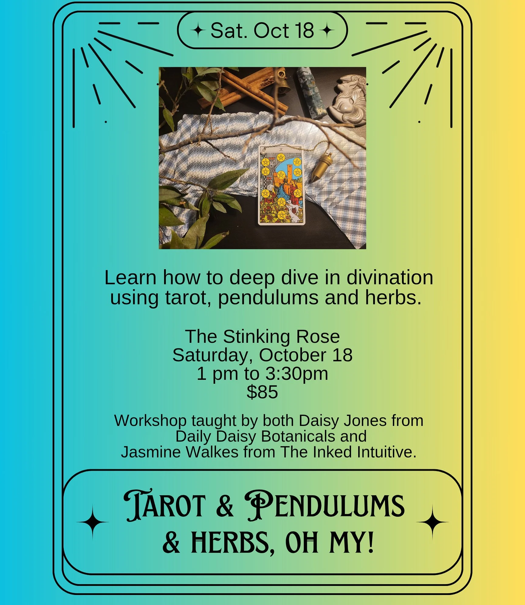 Tarot, Pendulums & Herbs